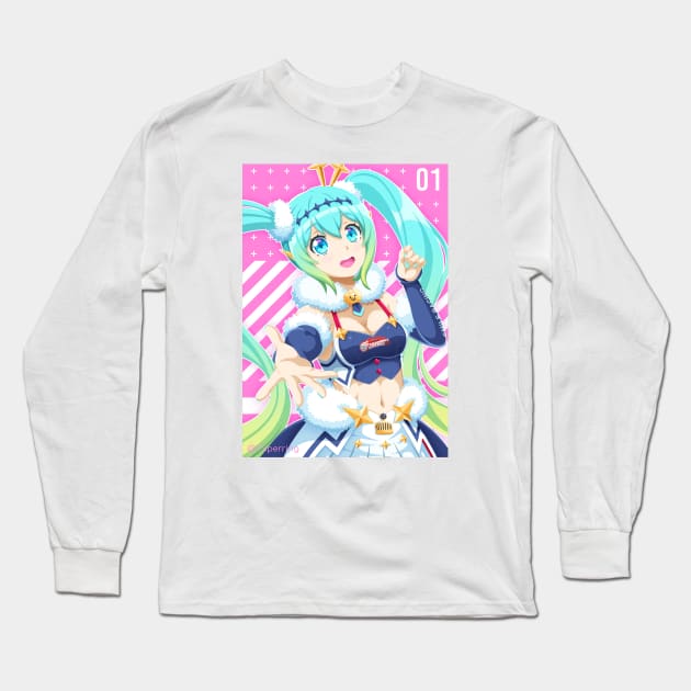 Hatsune Miku Long Sleeve T-Shirt by TSperring